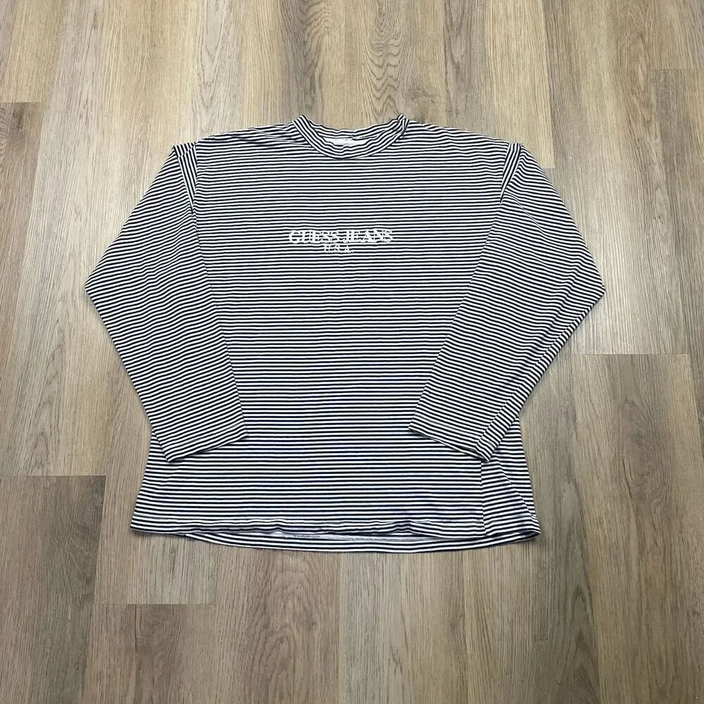 Vintage Guess Shirt Mens Extra Large Gray USA Asap Rocky 90s George Marciano